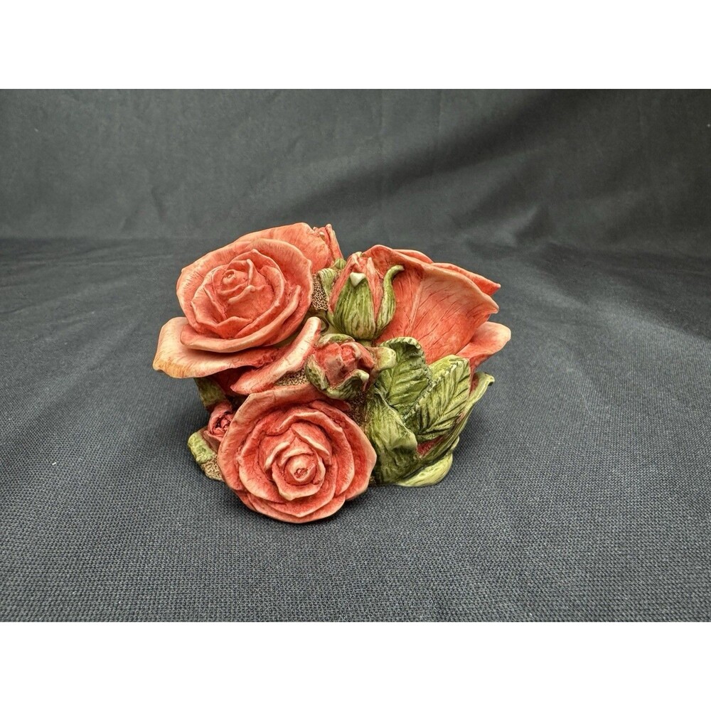 Harmony Kingdom "Double Pink Rose" Limited Edition /5000  & Signed